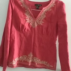 Willi Smith blouse size M 100%linnen
